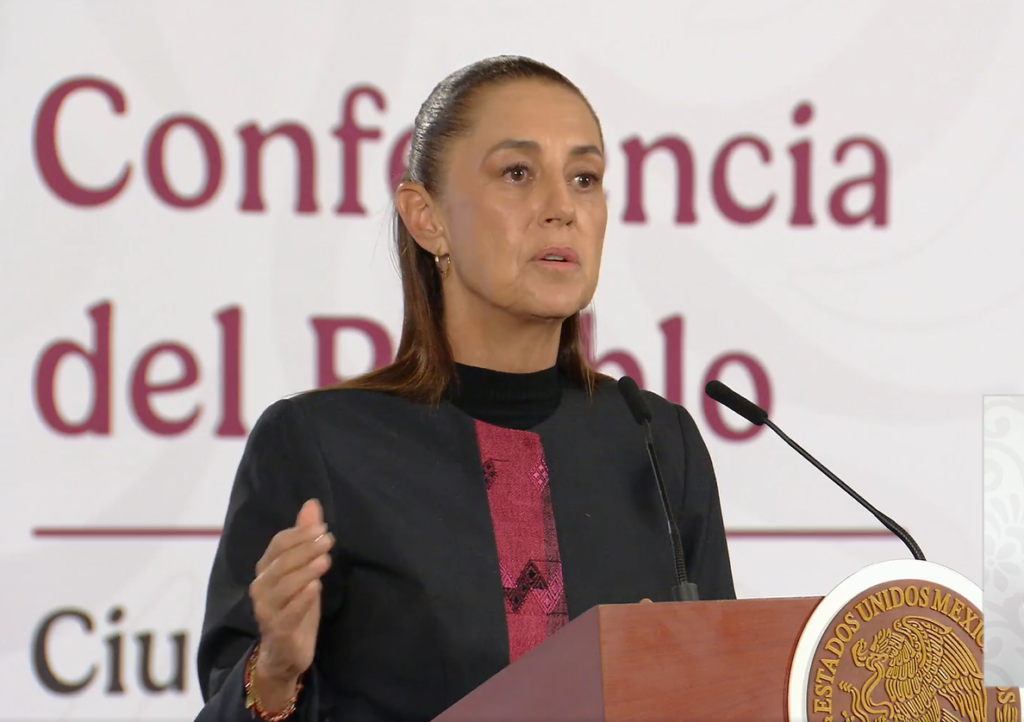 Sheinbaum rechaza que exista descontento social y atribuye protestas a sectores opositores