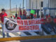 Maestros toman caseta Sacramento y levantan cobro en protesta por reformas laborales