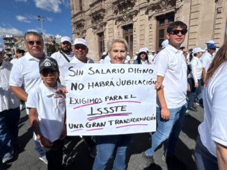 Magisterio y otras organizaciones sindicales exigieron salud, derechos laborales y bienestar social
