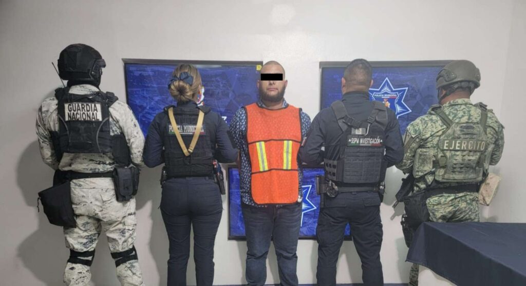 Lo arrestan con 1 millón 200 mil pesos en cristal durante operativo conjunto