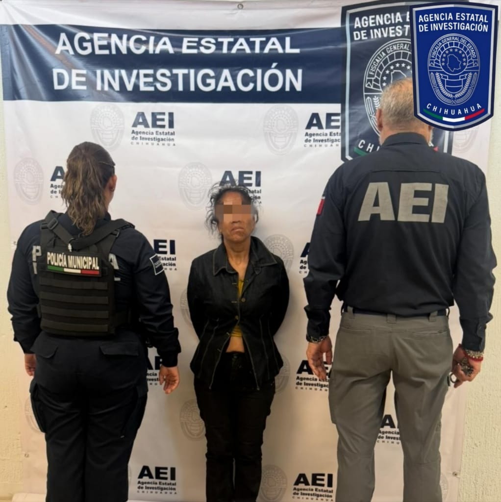 Vinculada a proceso por robo a local comercial en Parral