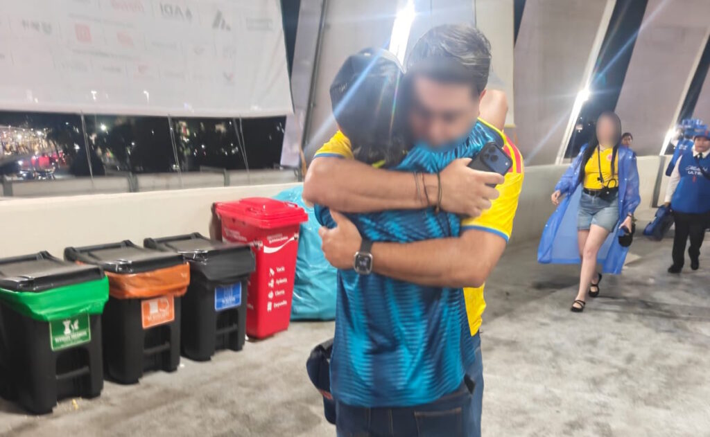 Policías localizan a menor colombiano extraviado durante partido del Mundial 2026 en el Estadio CDMX