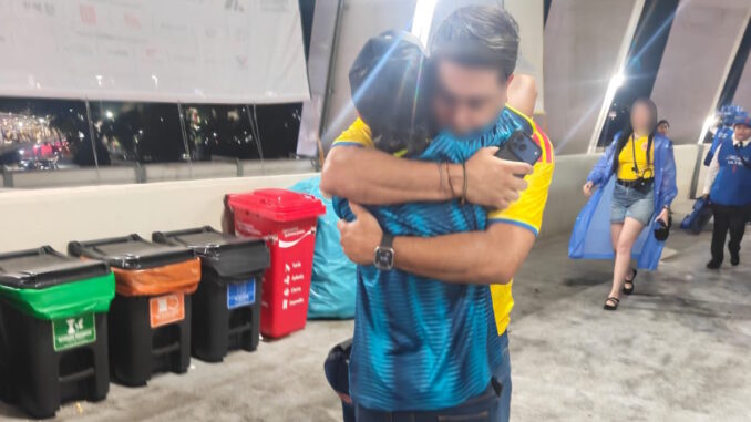 Policías localizan a menor colombiano extraviado durante partido del Mundial 2026 en el Estadio CDMX