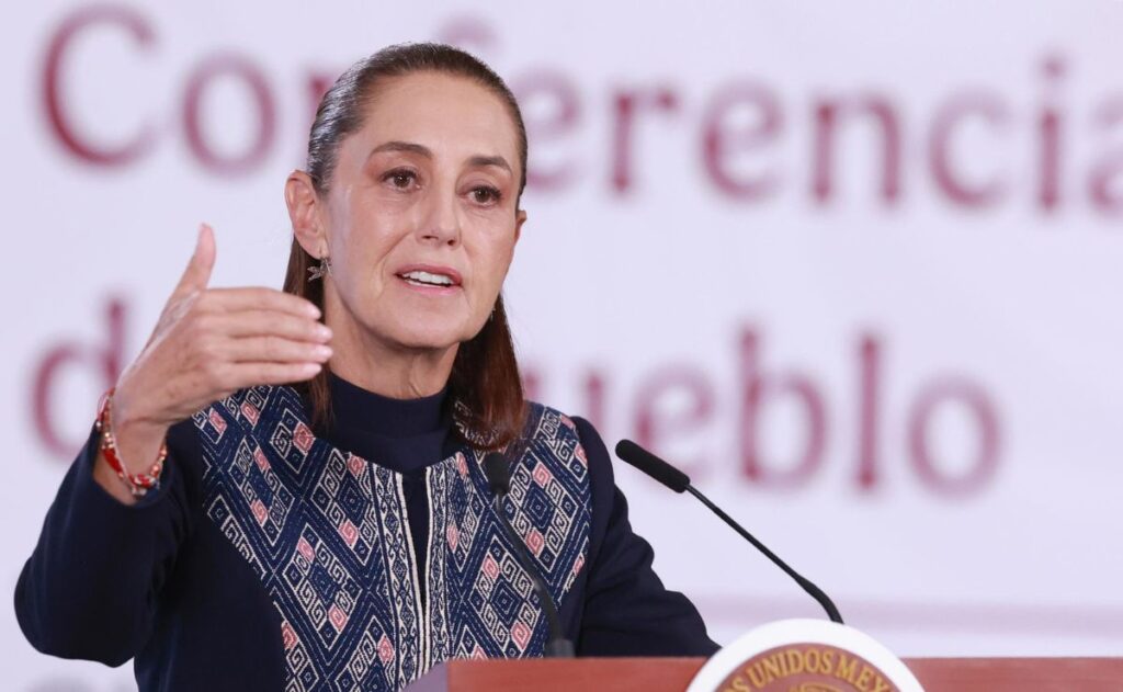 Sheinbaum pide no “engancharse” con dichos de Trump sobre los cárteles en México