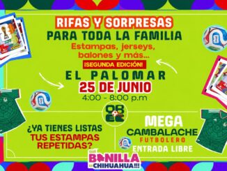 Invitan a cambiar estampas en El Palomar; habrá rifas y sorpresas para toda la familia