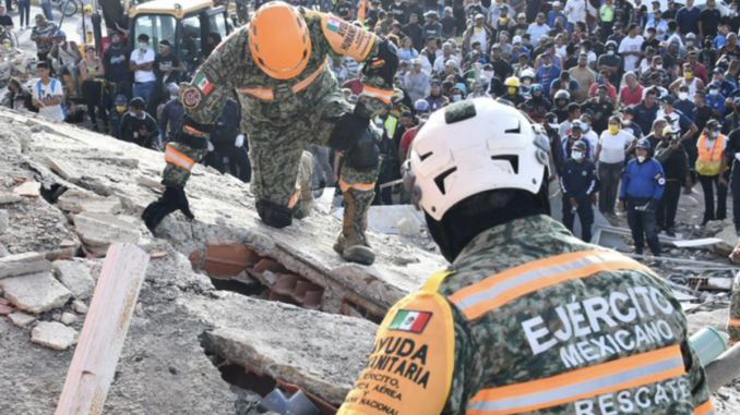México despliega 261 efectivos y equipos especializados para apoyar a Venezuela tras los terremotos