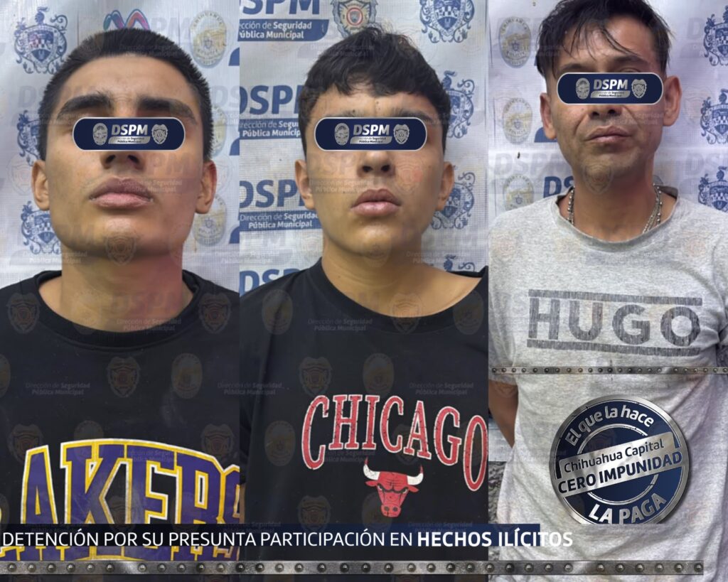 Capturan policías municipales a 3 tras acribillar a un hombre y dejar herido a otro en Lomas Karike