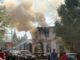 Voraz incendio consume vivienda de dos pisos en la colonia Rosario