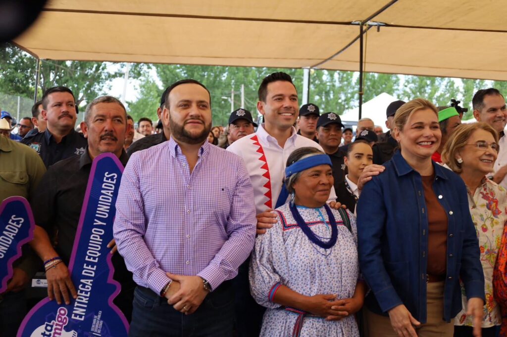 Reconoce Arturo Medina compromiso de Maru Campos con la seguridad de la Sierra Tarahumara