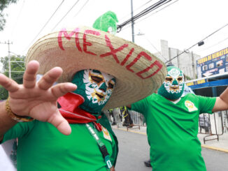 Reforma, Zócalo y Monumento a la Revolución alcanzan su máxima capacidad por el México vs Inglaterra
