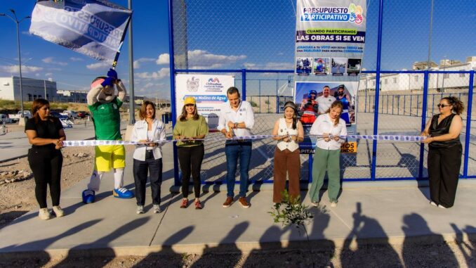 Entrega alcalde Marco Bonilla nuevo parque a vecinos de Molino de Agua