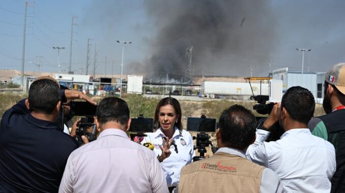 Juárez arde y los Bomberos siguen abandonados: Diputada Xóchitl Contreras exige a Cruz Pérez asumir su responsabilidad