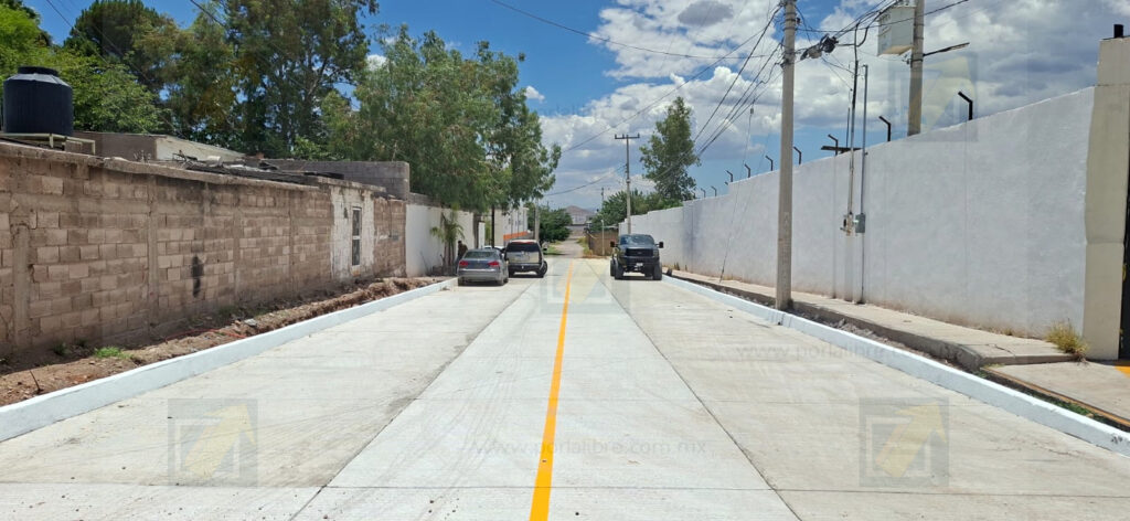 Concluye CUM pavimentación de la calle Manuel García en la colonia Deportistas