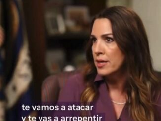 (VIDEO) Zarina antidrogas señala que EEUU va por los políticos protectores del narco
