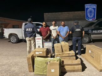 Durante operativo, arrestan a tres por el delito de robo en Janos