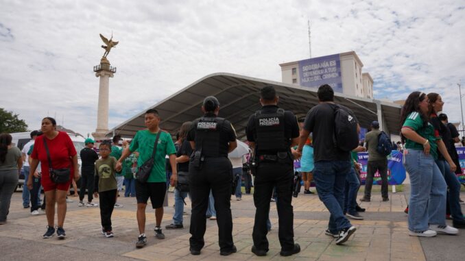 Realizan operativos de vigilancia por el mundial