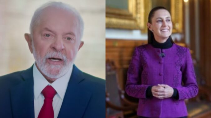 Lula y Sheinbaum critican las injerencias externas en medio de sus divergencias con EE.UU.