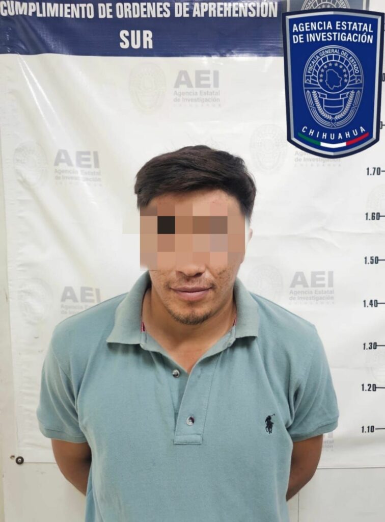Detienen Policías Investigadores a presunto agresor de una mujer en Parral