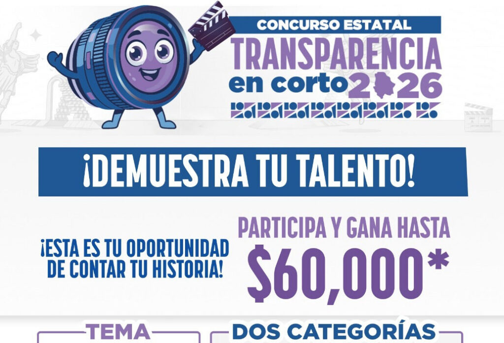Invita SFP a jóvenes a participar en el concurso “Transparencia en Corto 2026”