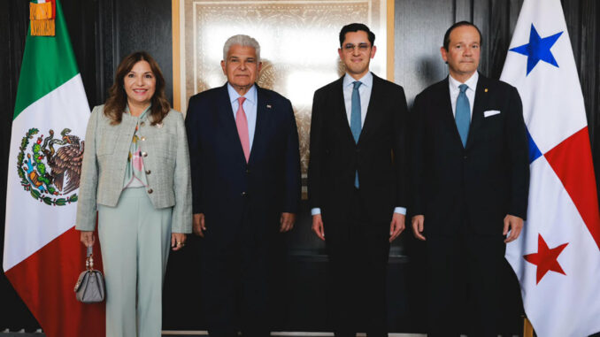 México recibe al presidente de Panamá con miras a fortalecer el “intercambio comercial”