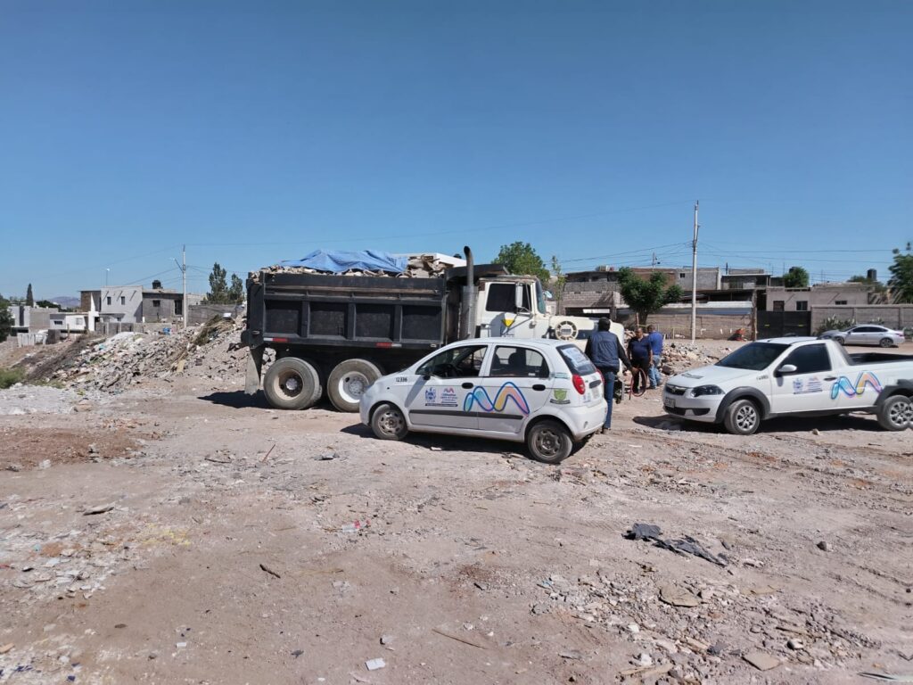 Identifica los lugares autorizados por Municipio para depositar escombro