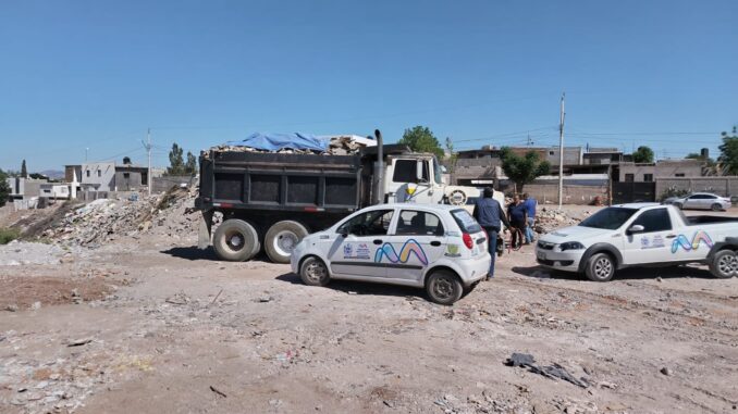 Identifica los lugares autorizados por Municipio para depositar escombro