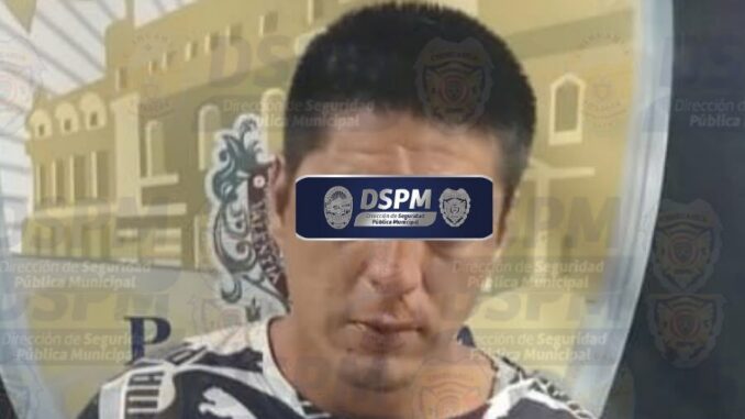 Policía Municipal a responsable de feminicidio en Sol de Oriente