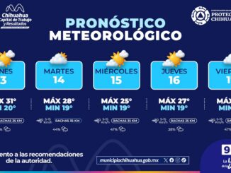 Se mantiene pronóstico de lluvias en la capital