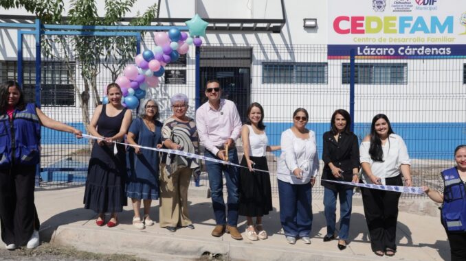 Inaugura Marco Bonilla el onceavo CEDEFAM en la colonia Lázaro Cárdenas