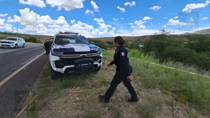 Encuentran cuerpo en avanzado estado de descomposición en carretera Chihuahua–Cuauhtémoc