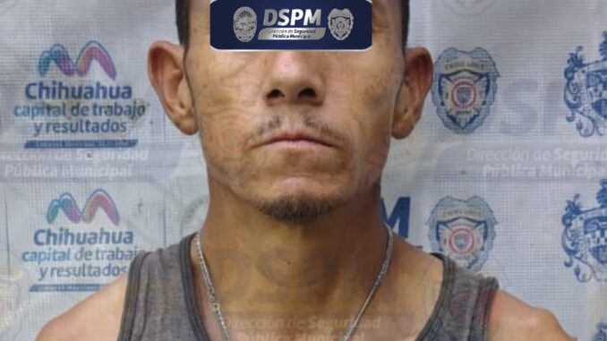 Detiene Policía Municipal a hombre armado; aseguran arma de fuego y droga