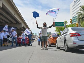 Promocionan la página Que Bonilla es Chihuahua en cruceros de la ciudad