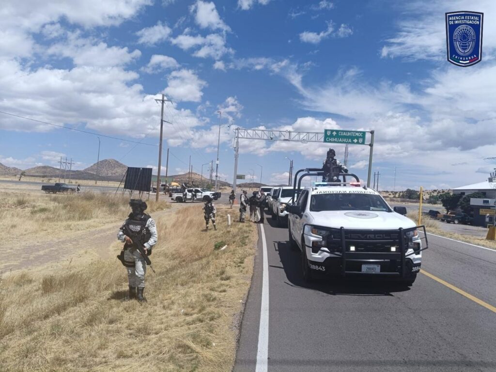 Asegura operativo conjunto pick up con cargadores y balas en Nonoava