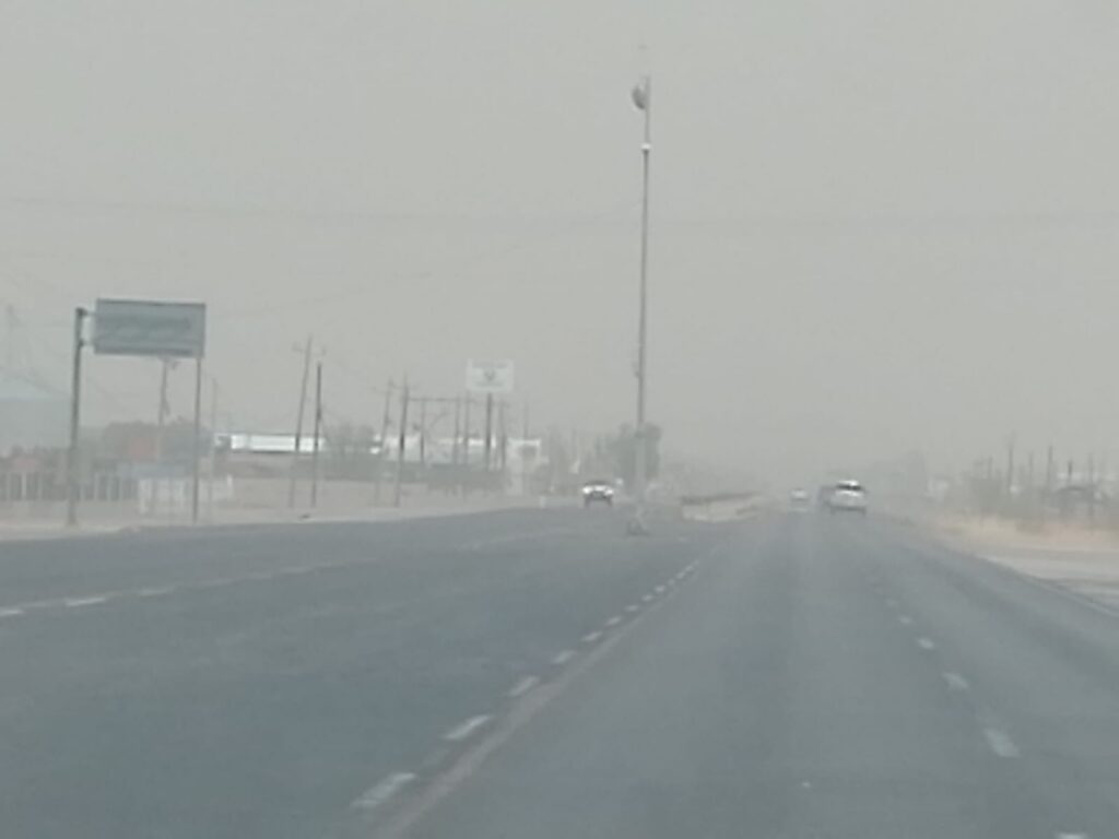 Efectos del frente frío 44 provocarán viento fuerte en el centro-sur de la entidad