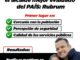 Destaca encuesta de RUBRUM liderazgo y cercanía de Marco Bonilla