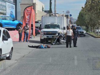 Hombre sufre crisis convulsiva en el boulevard Ortiz Mena 