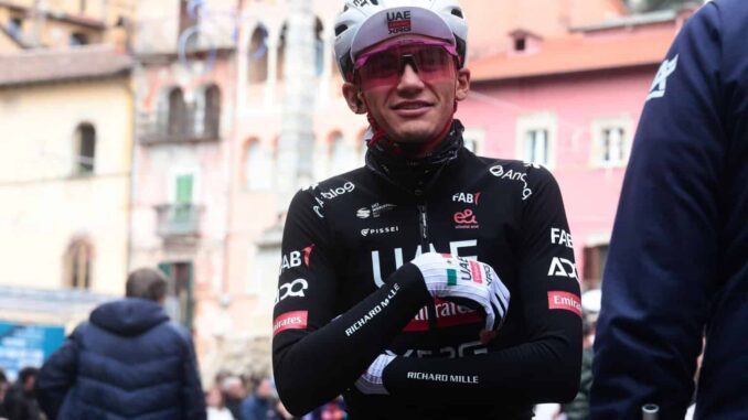 Isaac del Toro liderará al Emirates-XRG en la Itzulia
