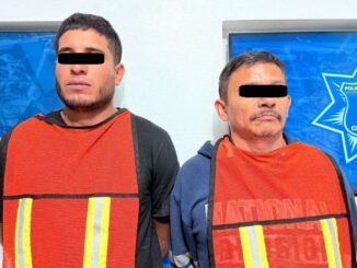 Detienen a dos con droga y celulares robados