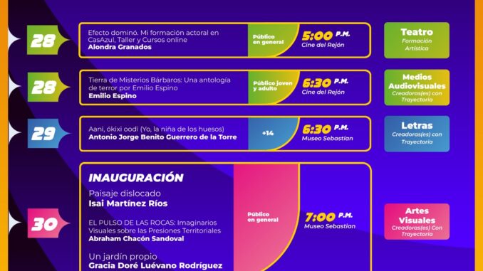Invita Municipio a disfrutar de la última semana de actividades del Encuentro FOMAC 8 de julio