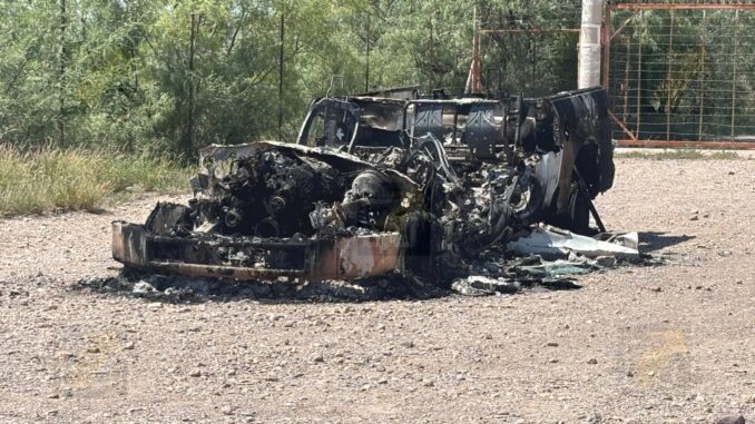 Investigan presunto enfrentamiento armado en Aldama; hallan dos vehículos abandonados