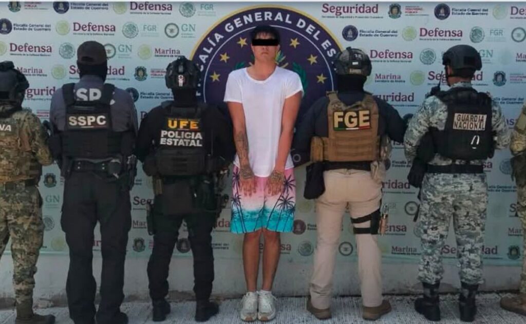 Detienen a ‘Palma’, miembro del CJNG y asesino de taxista en Acapulco