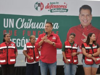 Apoya Fermín Ordóñez a poco más de 2 mil familias en distintas colonias de la capital