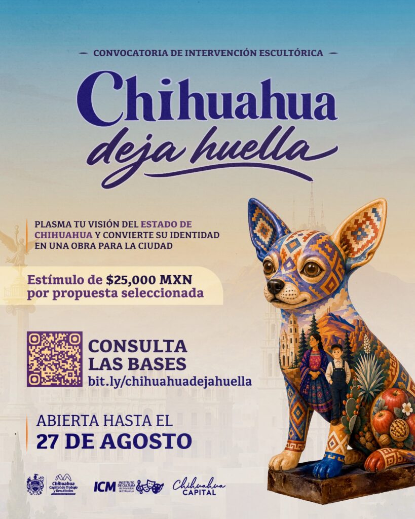 Lanza Municipio convocatoria «Chihuahua Deja Huella» para convertir el arte local en identidad