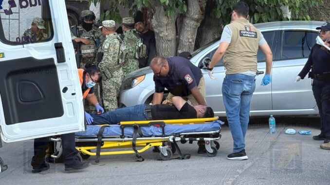 Agreden a militar durante riña en la colonia Rosario; despliegan operativo de búsqueda