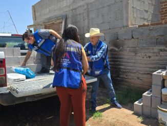 Apoya Municipio a dos familias del sur de la ciudad para ampliar sus viviendas
