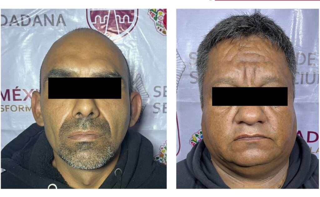 Detienen a ‘el Minimi’ y ‘el Pitufo’, miembros del Cártel de Tláhuac