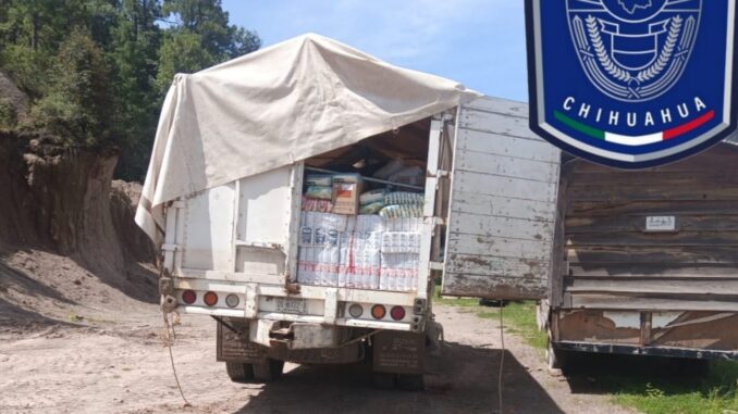 Hallan camión de Diconsa y tres ejecutados en camino de Guadalupe y Calvo