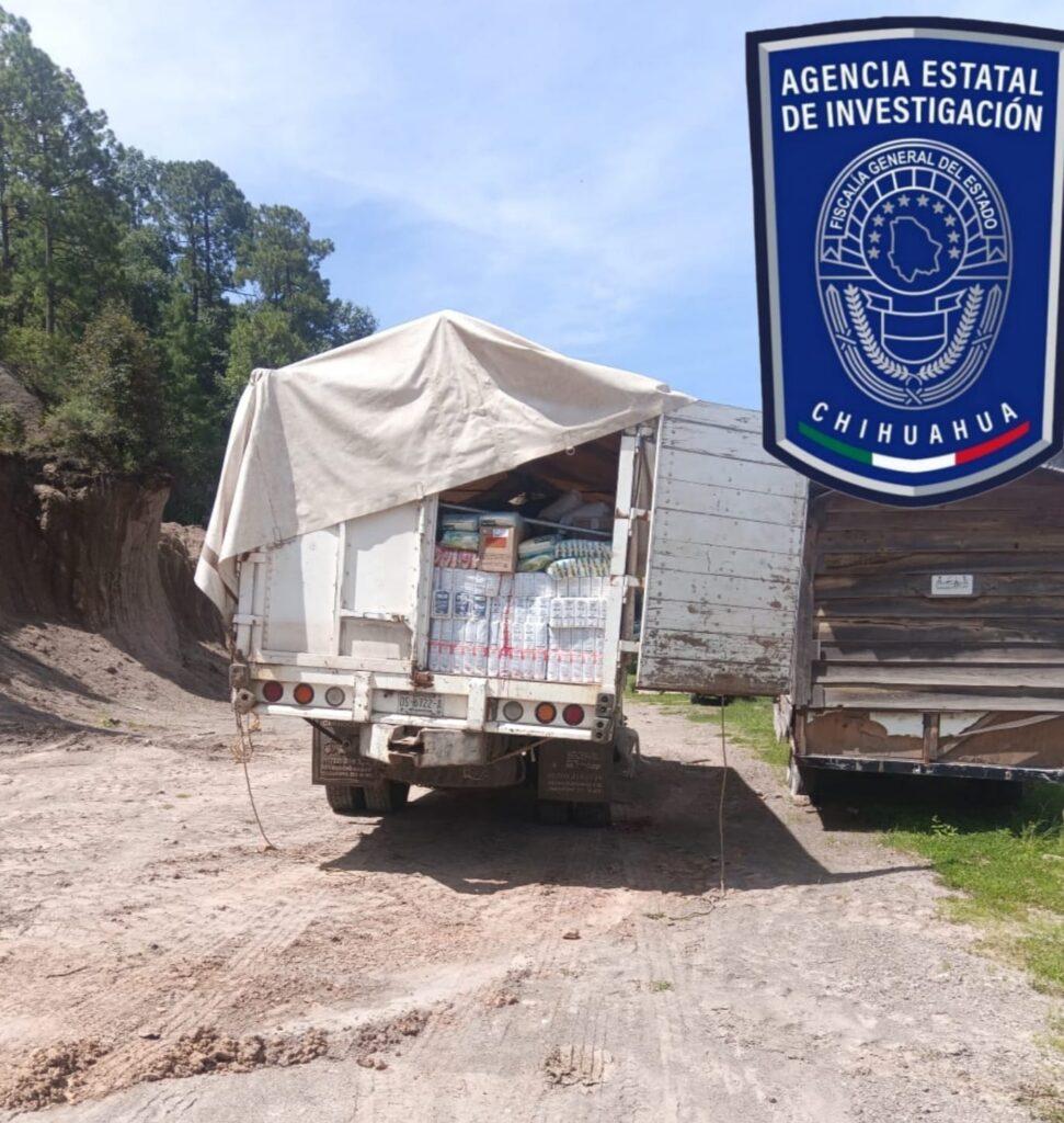 Hallan camión de Diconsa y tres ejecutados en camino de Guadalupe y Calvo