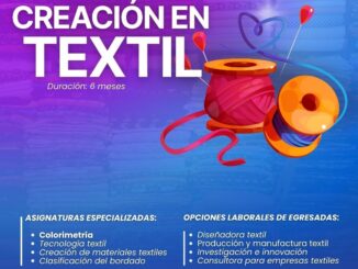 ¿Te gusta crear ropa? Programa Universidad de las Mujeres del Municipio abre especialización textil