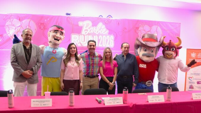 ¿Listo para correr? Anuncia Municipio Barbie Run en la capital este 8 de noviembre